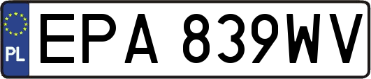 EPA839WV