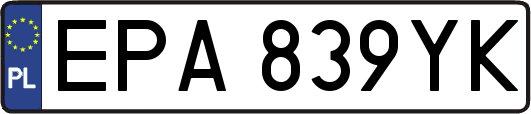 EPA839YK