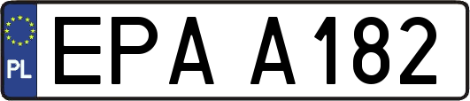 EPAA182