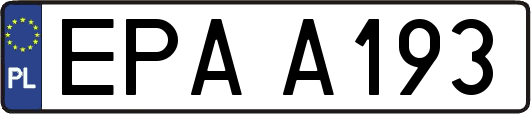 EPAA193
