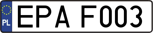 EPAF003