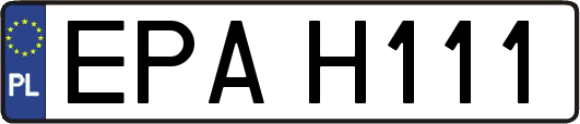 EPAH111