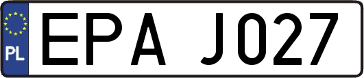 EPAJ027