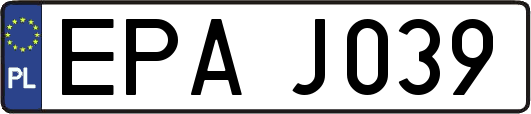 EPAJ039