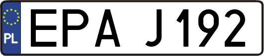 EPAJ192