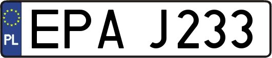 EPAJ233