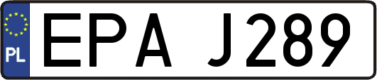 EPAJ289