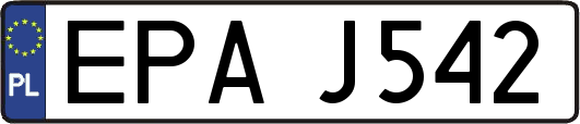 EPAJ542