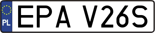 EPAV26S
