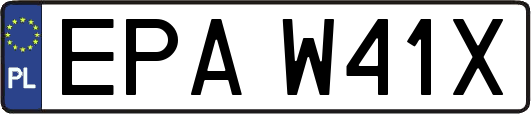 EPAW41X