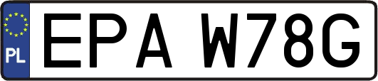 EPAW78G