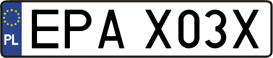 EPAX03X