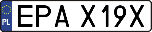 EPAX19X