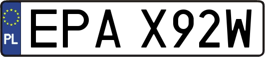 EPAX92W