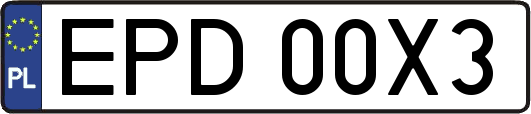 EPD00X3