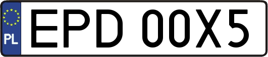 EPD00X5