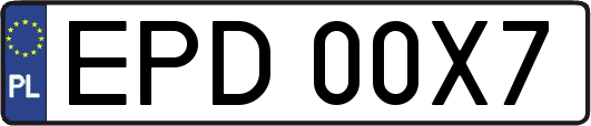 EPD00X7