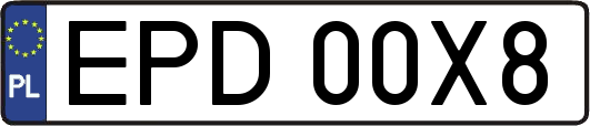 EPD00X8