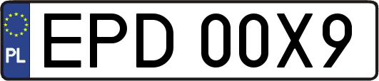 EPD00X9