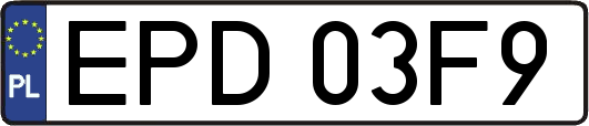 EPD03F9