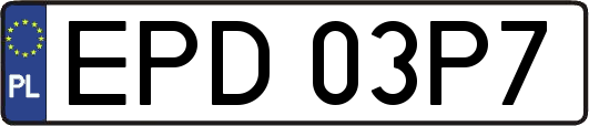 EPD03P7