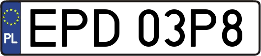 EPD03P8