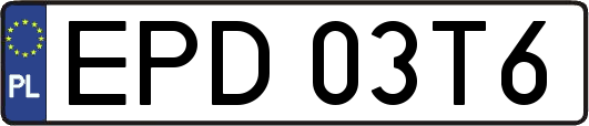 EPD03T6