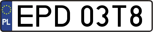 EPD03T8