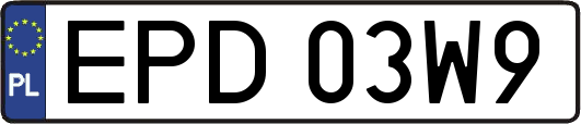 EPD03W9