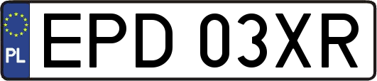 EPD03XR