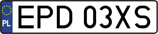 EPD03XS