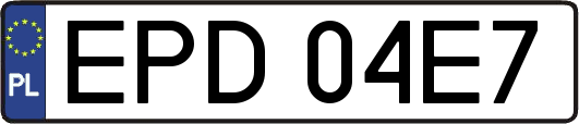 EPD04E7