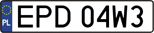 EPD04W3