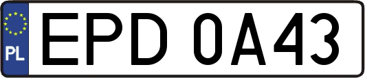EPD0A43