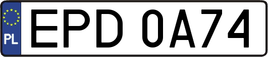 EPD0A74