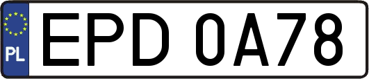 EPD0A78