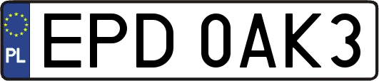 EPD0AK3