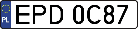 EPD0C87
