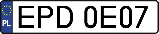 EPD0E07