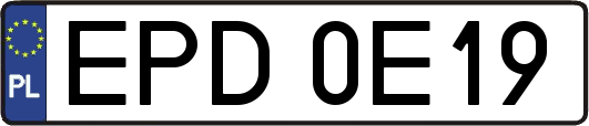 EPD0E19