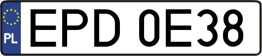 EPD0E38