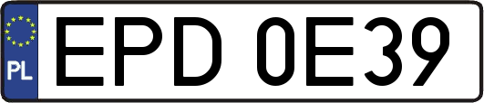 EPD0E39