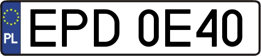EPD0E40