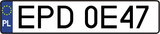 EPD0E47