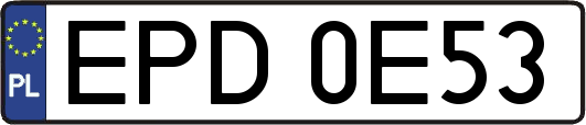 EPD0E53