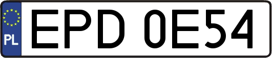EPD0E54