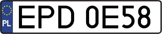 EPD0E58