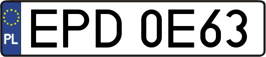 EPD0E63