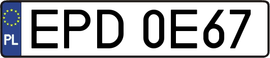 EPD0E67