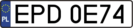 EPD0E74